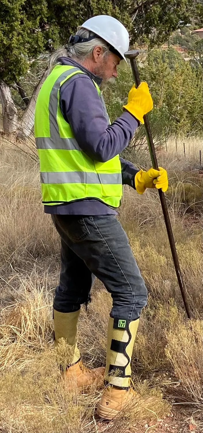 3D Mesh Tick Repelling Leg Gaiters