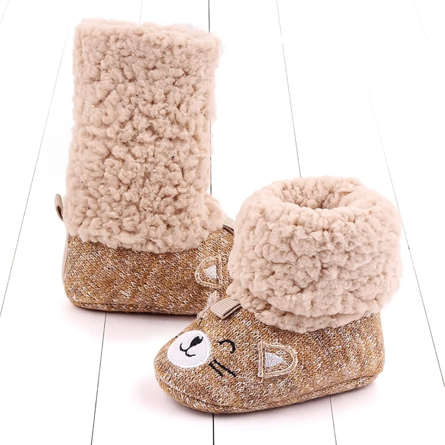 6month Baby Boy Shoes Baby Girls And Boys Warm Shoes Soft Comfortable Boots Infant Toddler Warming Shoes Baby Winter Socks