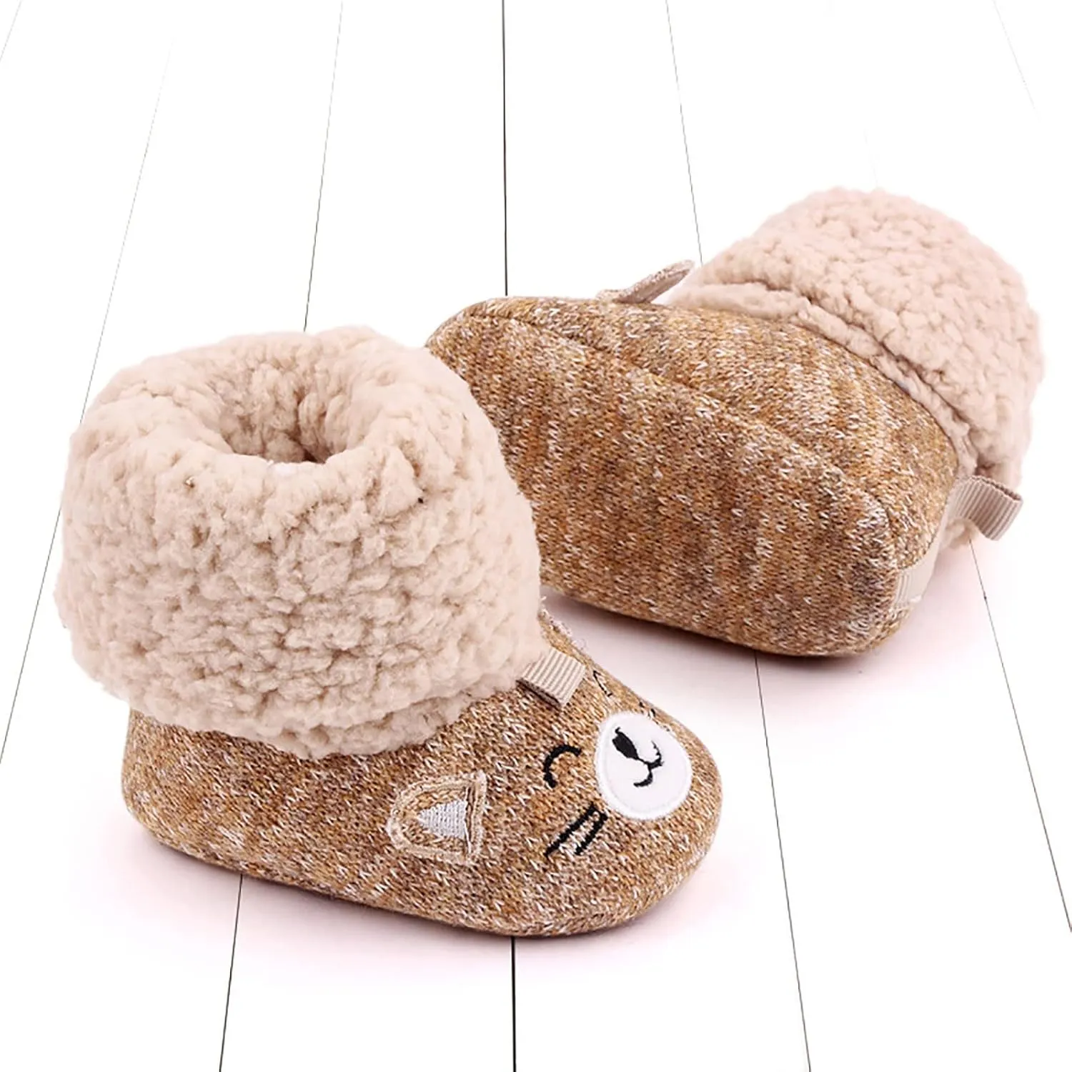 6month Baby Boy Shoes Baby Girls And Boys Warm Shoes Soft Comfortable Boots Infant Toddler Warming Shoes Baby Winter Socks