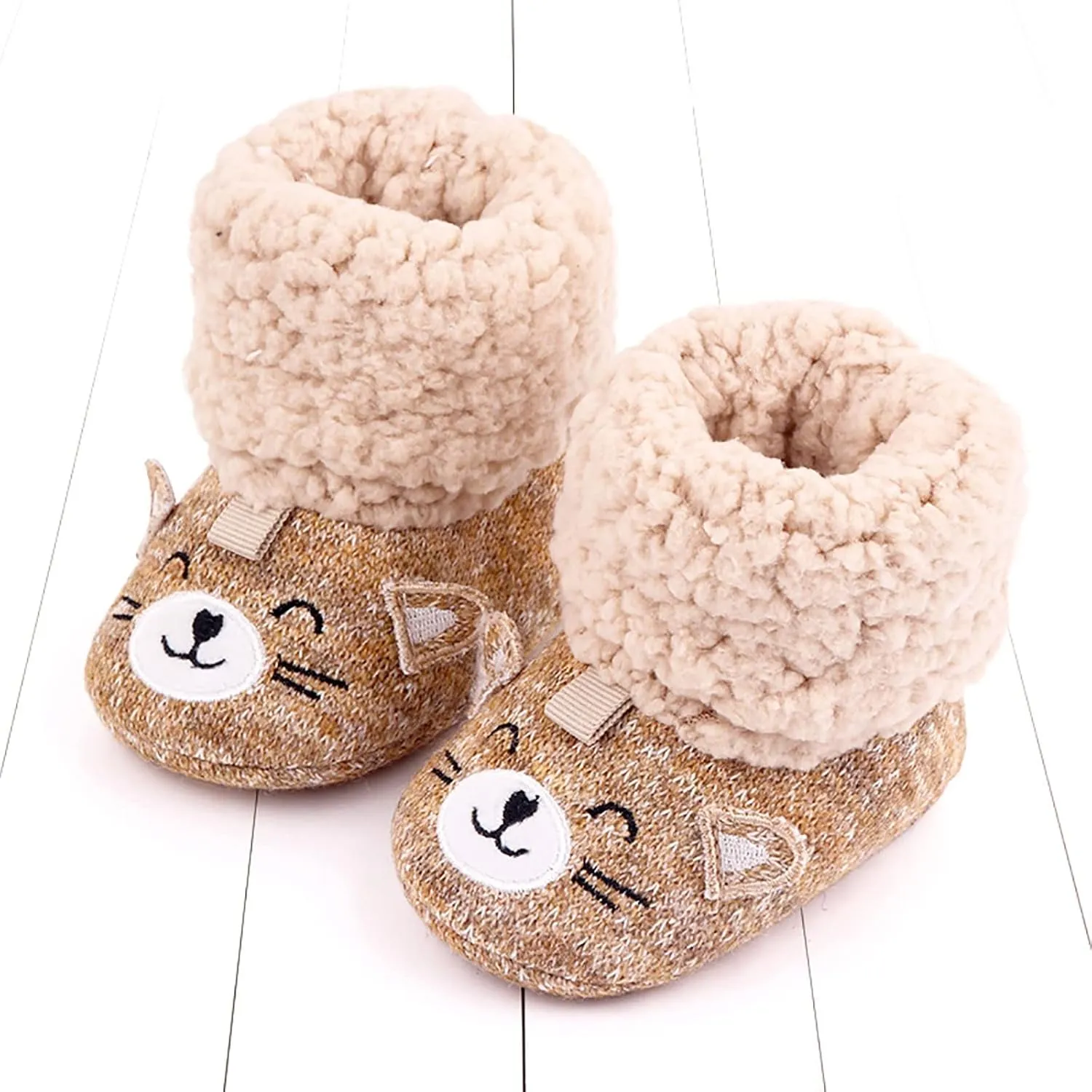 6month Baby Boy Shoes Baby Girls And Boys Warm Shoes Soft Comfortable Boots Infant Toddler Warming Shoes Baby Winter Socks