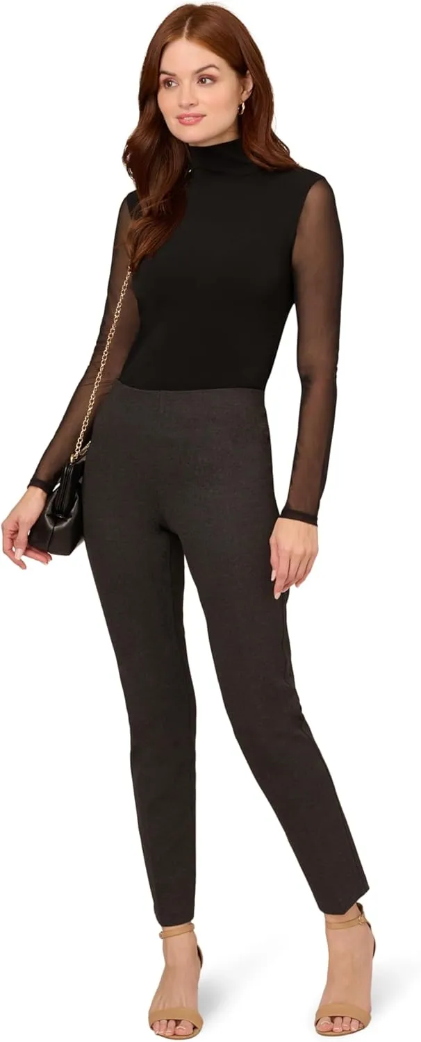 Adrianna Papell Women's Ponte Pull-on Pant