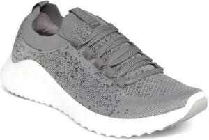 Aetrex Women's Carly Orthopedic Arch Support Knit Sneakers for Women- Plantar Fasciitis Relief Women Sneakers W/ Lace Up