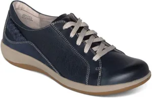 Aetrex Women's Dana Orthopedic Lace Up Oxford Leather Shoes - Lightweight Casual Comfort Arch Support Sneakers