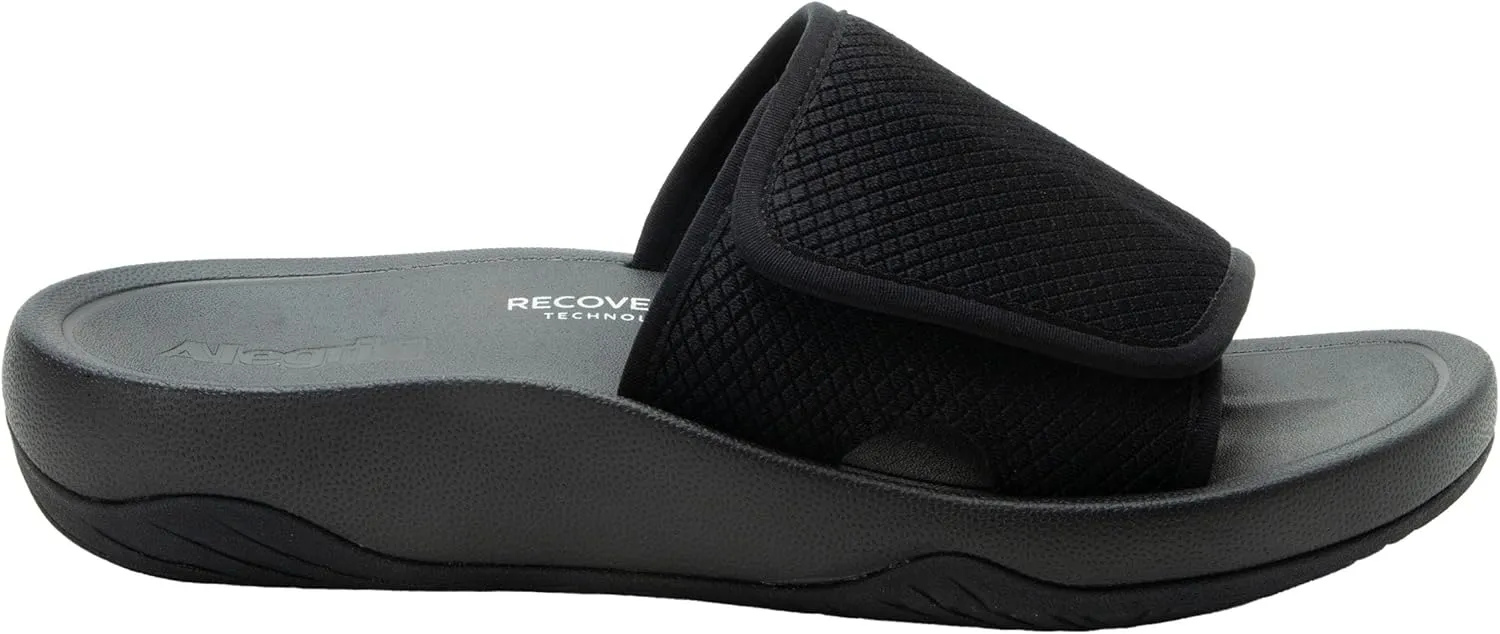 Alegria Women Ova8tion Ovation Ergo Foam Flat Slide Water-Friendly Sandal