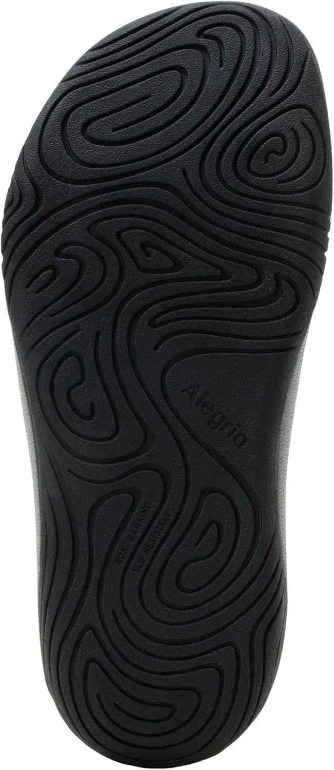 Alegria Women Ova8tion Ovation Ergo Foam Flat Slide Water-Friendly Sandal