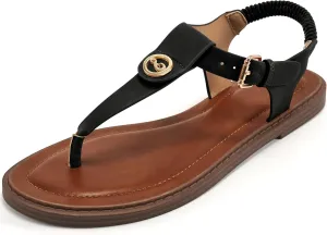 Alicegana Sandals for Women 2025 Dressy: Comfortable Summer Flat Sandals Gladiator Thong Flip Flops for Beach Walking Casual