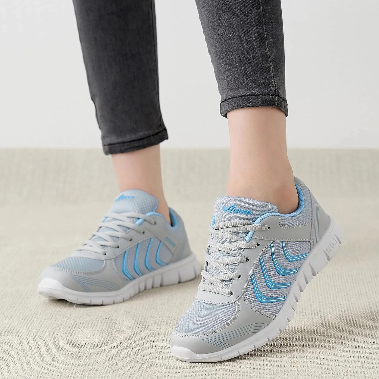 Alicegana Womens Sneakers Fashion Walking Casual Lightweight Tennis Shoes