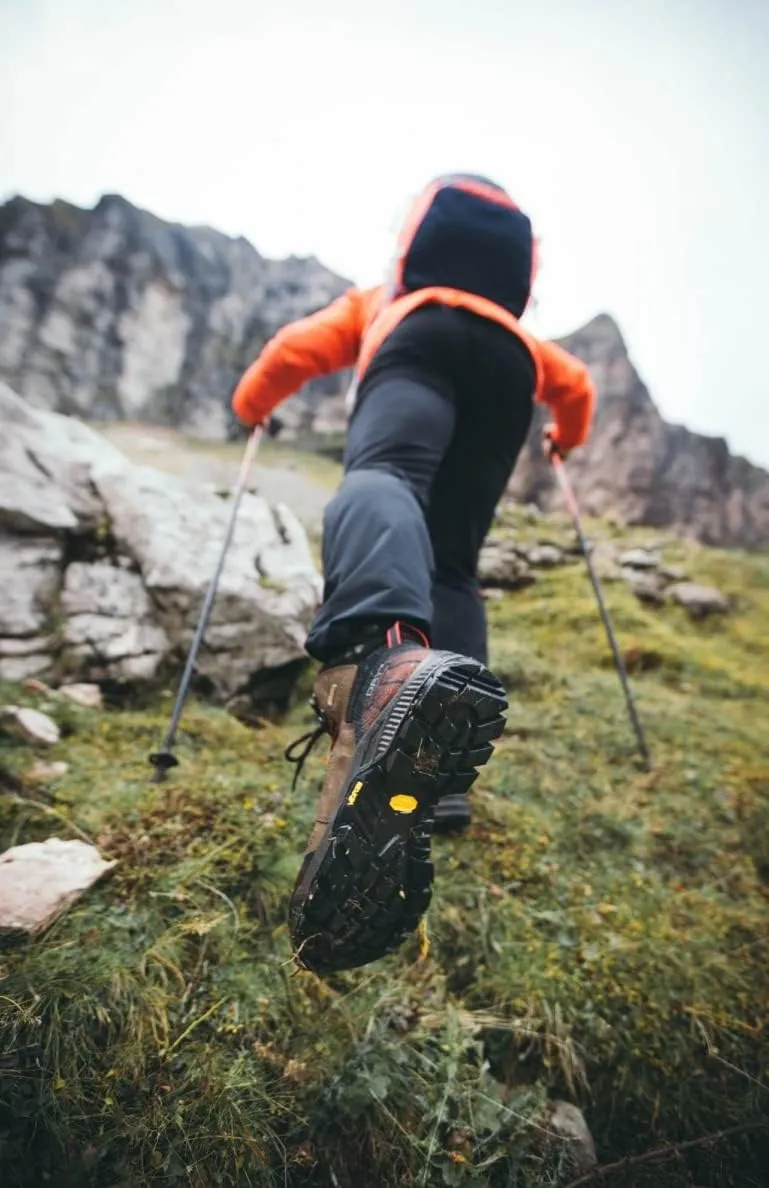 Alpina HELIOS Premium Men's Hiking Boots | Waterproof | Full Leather Trekking Shoes | Breathable eVent Membrane | Vibram | Made in Europe