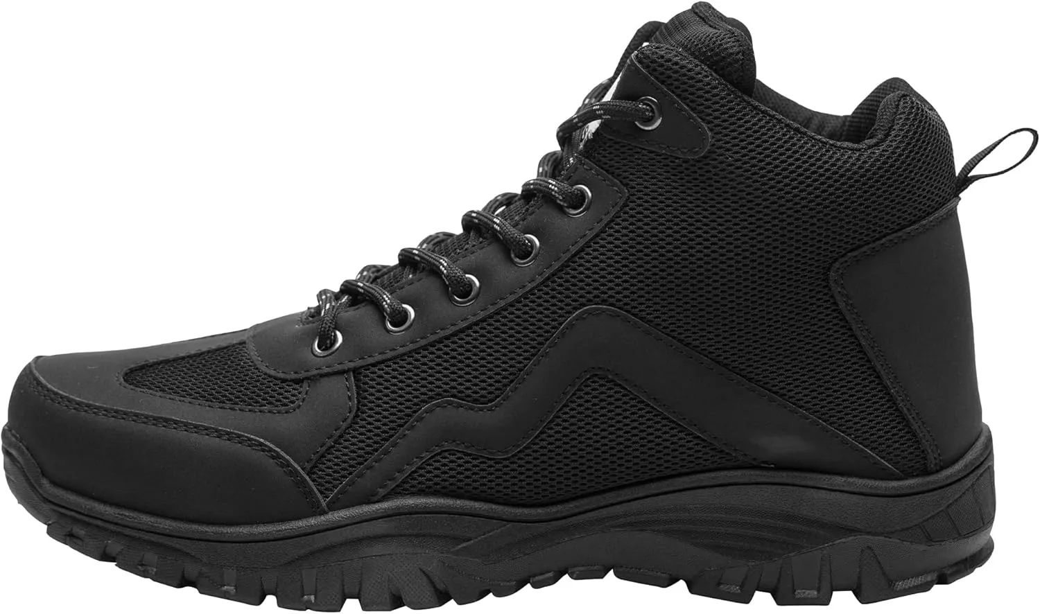 Alpine Swiss Brent Mens Hiking Boots Comfortable Mid Ankle Outdoor Walking Shoes