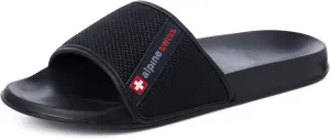 Alpine Swiss Mens Athletic Comfort Slide Sandals House Shoes Slippers