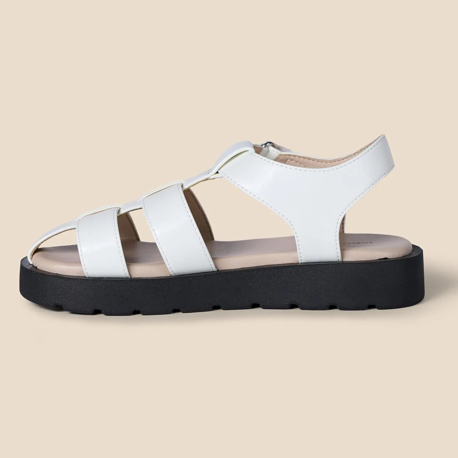Amazon Essentials Girls' Closed Toe Fisherman Sandals