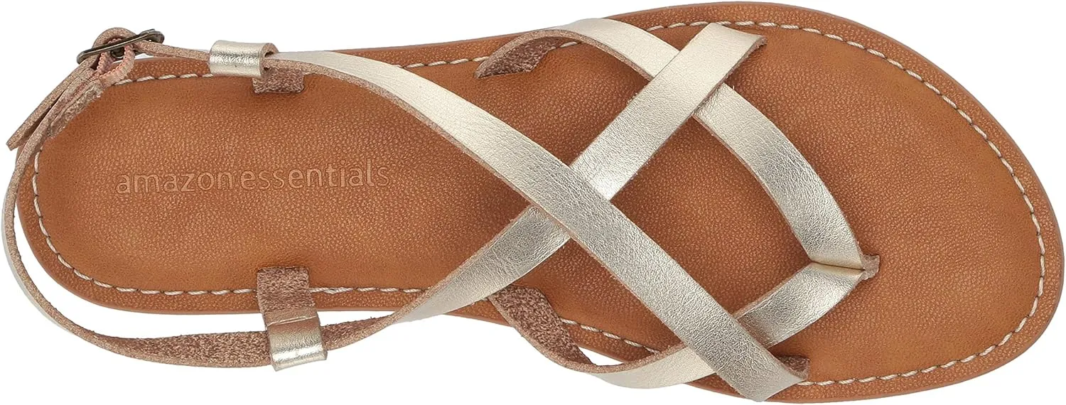Amazon Essentials Women's Casual Strappy Sandal