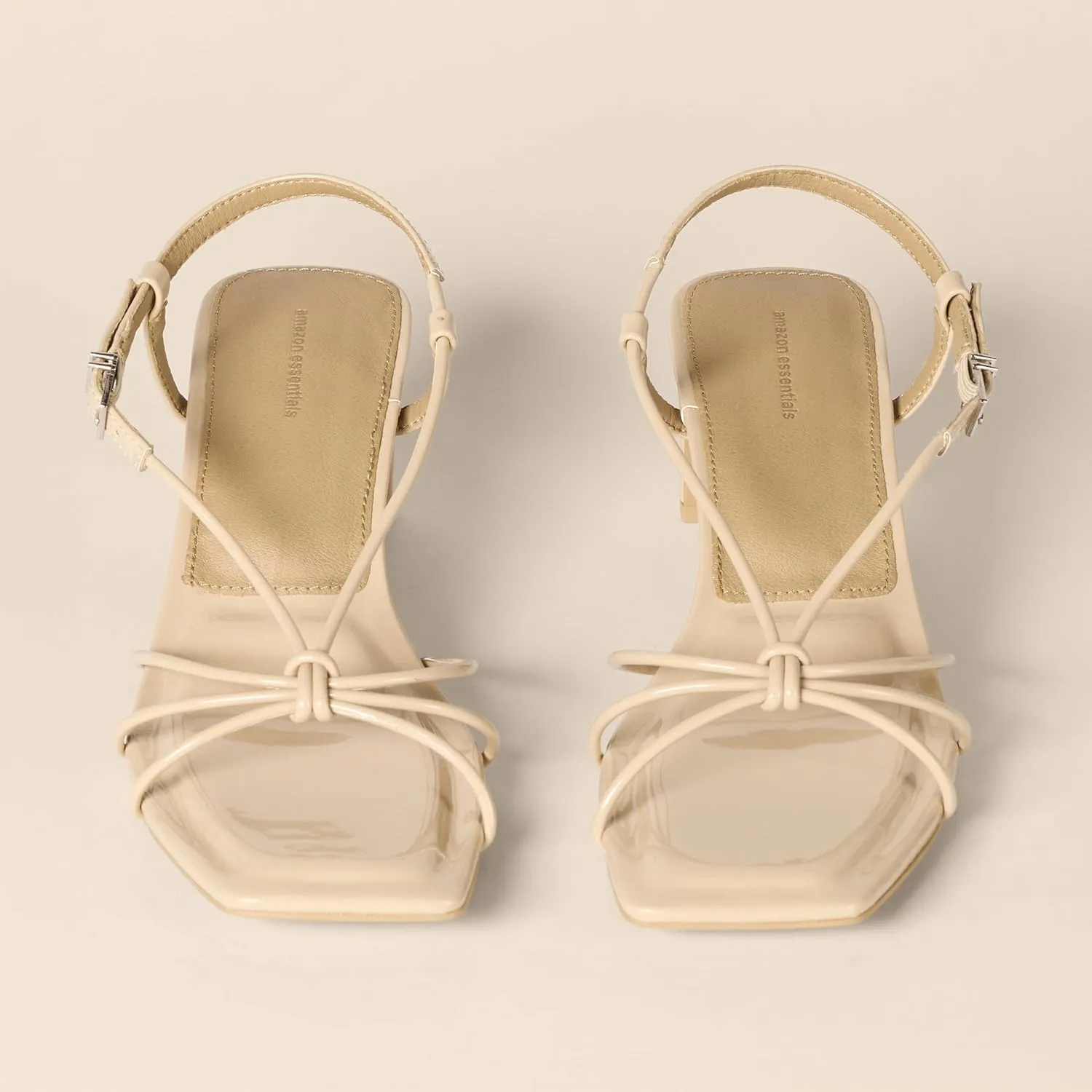 Amazon Essentials Women's Strappy Block Heel Sandals