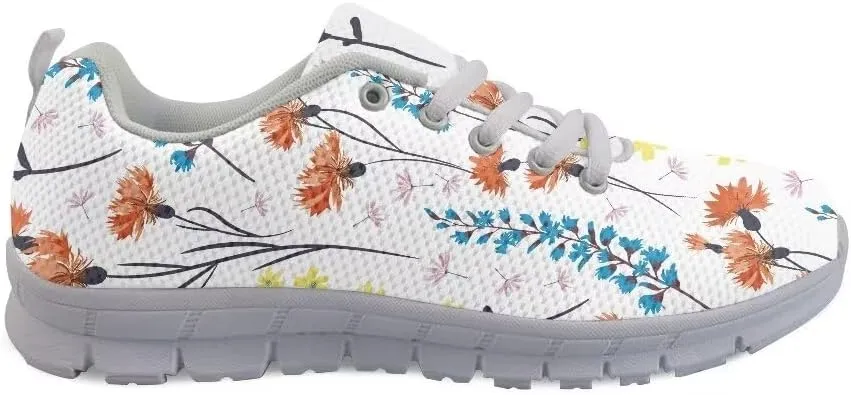 AmzPrint Couples Matching Shoes for Walking Running Hiking Lightweight Breathable Fashion Casual Sneakers Size 5.5-14.5