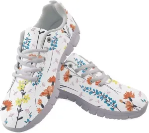 AmzPrint Couples Matching Shoes for Walking Running Hiking Lightweight Breathable Fashion Casual Sneakers Size 5.5-14.5