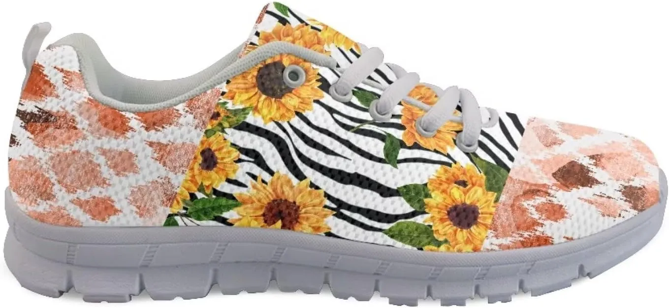 AmzPrint Hiking Running Walking for Men Women Printed White Sole Cute Casual Shoes Women Fashion Casual Sneakers Size 5.5-13