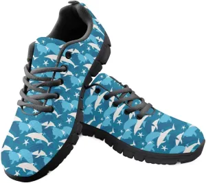 AmzPrint Women Men Shoes for Bike Work Nursing Restaurants Walking Sneakers White Sole Running Shoes for Women Men Sneakers
