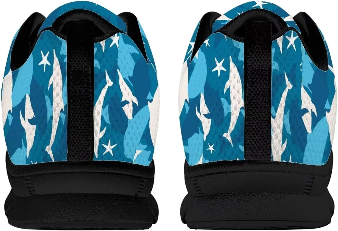 AmzPrint Women Men Shoes for Bike Work Nursing Restaurants Walking Sneakers White Sole Running Shoes for Women Men Sneakers