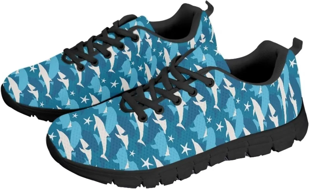 AmzPrint Women Men Shoes for Bike Work Nursing Restaurants Walking Sneakers White Sole Running Shoes for Women Men Sneakers