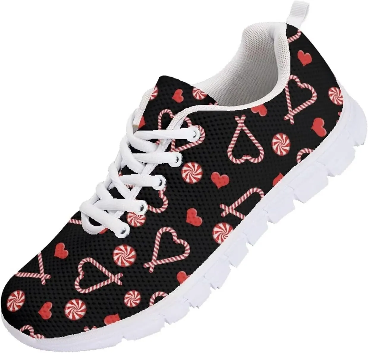 AmzPrint Women Men Walking Shoes Animal Print White Sole Shoes for Women Jogging Tennis Footwear Sneakers Size 5.5-13.5 Us