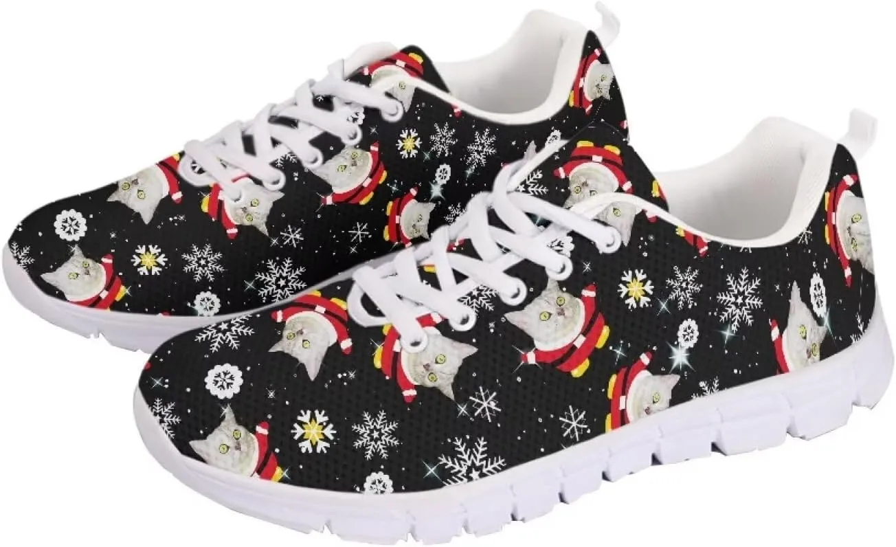 AmzPrint Women Men Walking Shoes Animal Print White Sole Shoes for Women Jogging Tennis Footwear Sneakers Size 5.5-13.5 Us