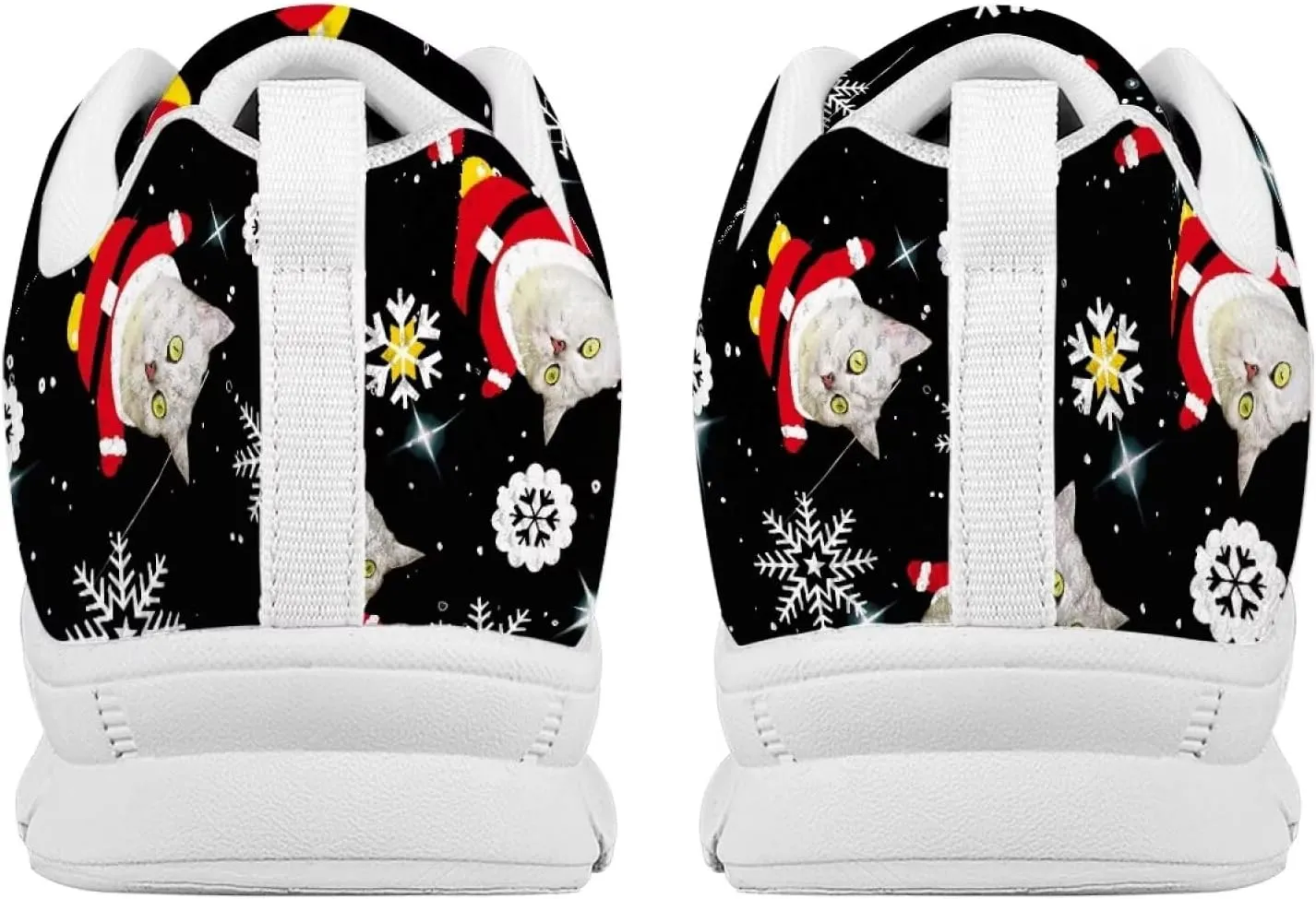 AmzPrint Women Men Walking Shoes Animal Print White Sole Shoes for Women Jogging Tennis Footwear Sneakers Size 5.5-13.5 Us