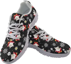 AmzPrint Women Men Walking Shoes Animal Print White Sole Shoes for Women Jogging Tennis Footwear Sneakers Size 5.5-13.5 Us