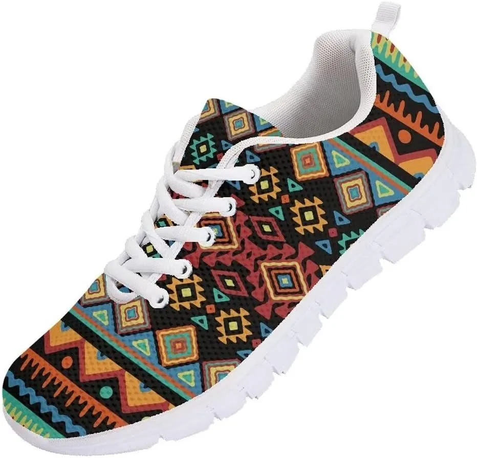 AmzPrint Womens Mens Casual Slip On Sneakers Fashion Mesh White Sole Cheetah Print Shoes for Women Men Walking Shoes Size 9