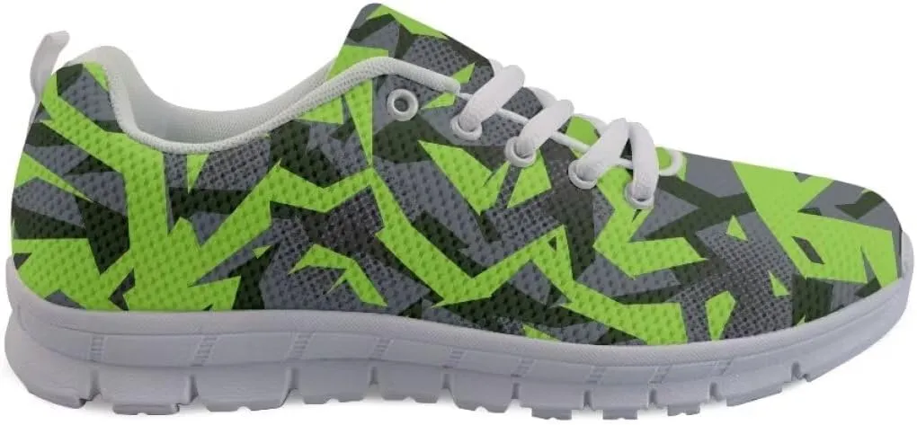 AmzPrint Womens Mens Walking Shoe Cute Animal Print White Sole Hiking Shoes for Women Men Fahsion Casual Sneakers Size 5.5-13.5
