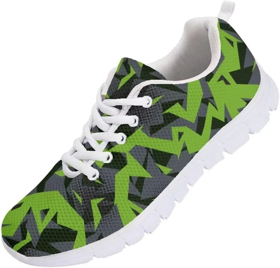 AmzPrint Womens Mens Walking Shoe Cute Animal Print White Sole Hiking Shoes for Women Men Fahsion Casual Sneakers Size 5.5-13.5