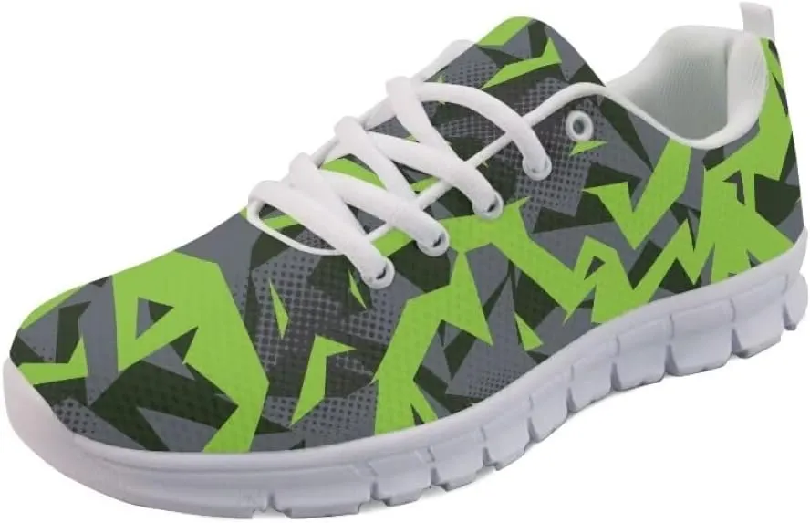AmzPrint Womens Mens Walking Shoe Cute Animal Print White Sole Hiking Shoes for Women Men Fahsion Casual Sneakers Size 5.5-13.5