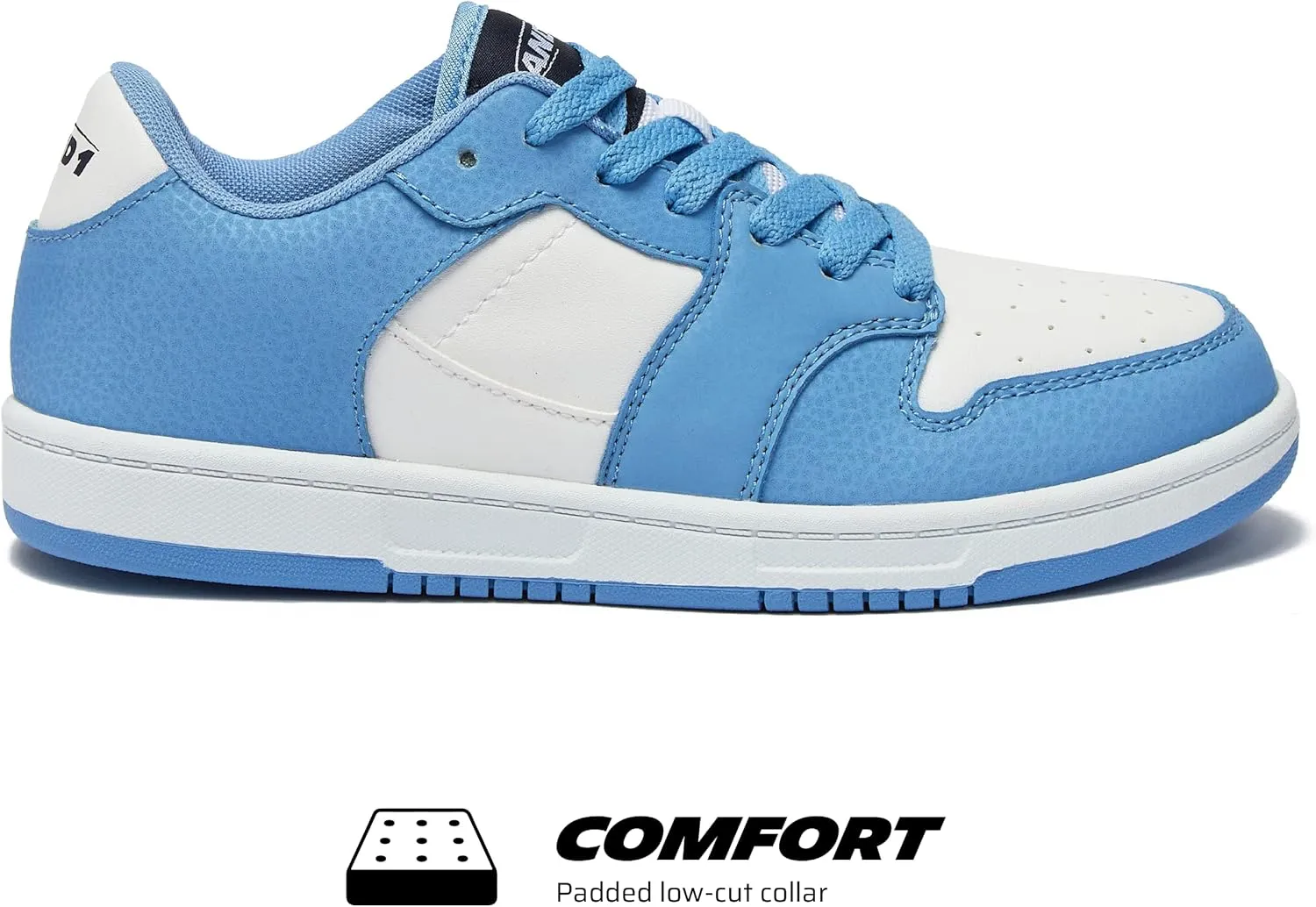 AND1 Slam Kids Basketball Shoes, Low Top Cool Court Sneakers for Kids, Little Kid 11 to Big Kid 7