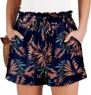 Angerella Women Casual Shorts Drawstring Comfy Elastic Waist Shorts Summer Pull On Short Pants with Pockets