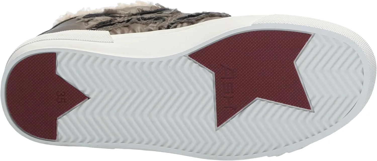 ASH Women's Malibu Bis Fur Lined Sneaker-Stylish, Comfortable, Casual Footwear for Everyday Wear