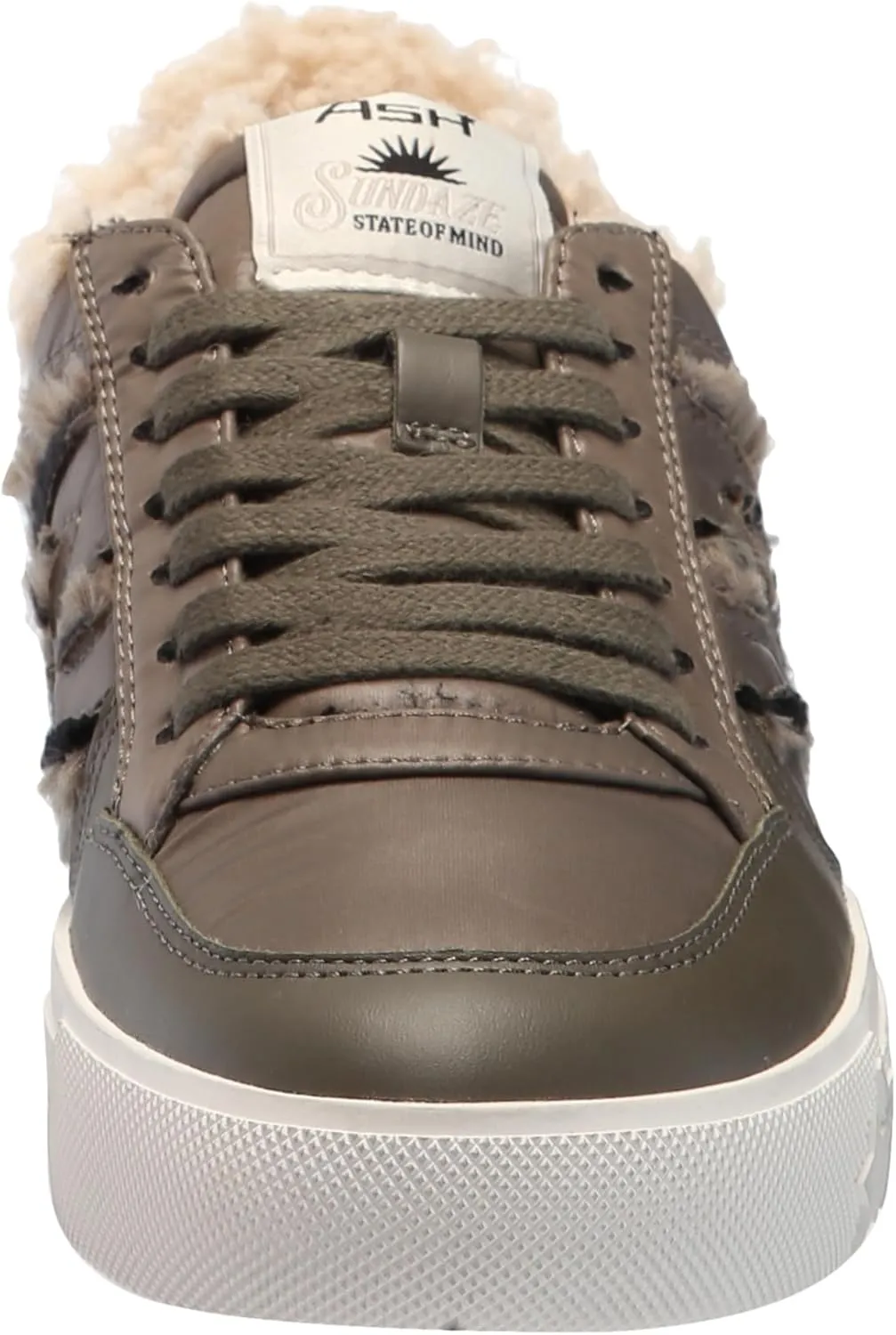 ASH Women's Malibu Bis Fur Lined Sneaker-Stylish, Comfortable, Casual Footwear for Everyday Wear