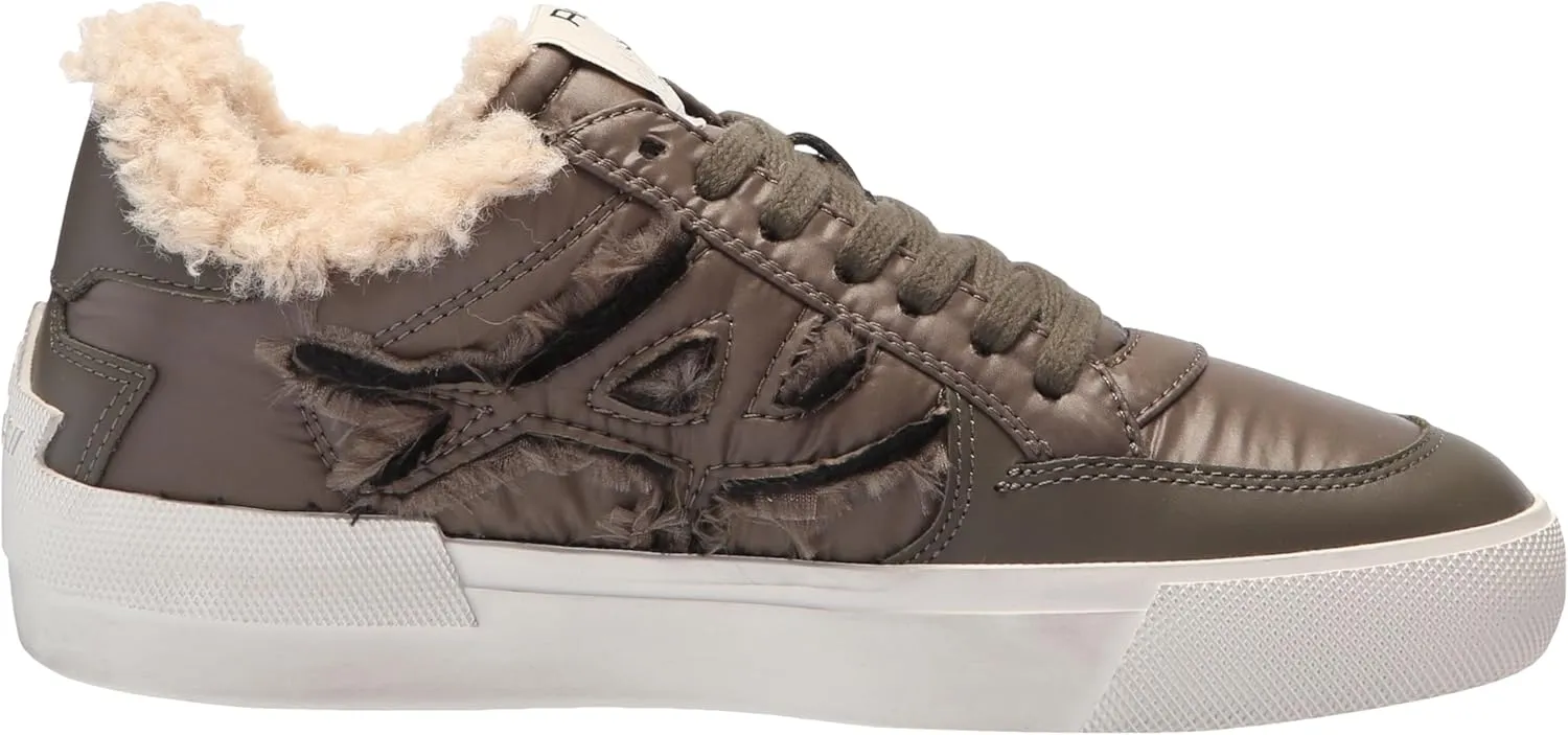 ASH Women's Malibu Bis Fur Lined Sneaker-Stylish, Comfortable, Casual Footwear for Everyday Wear