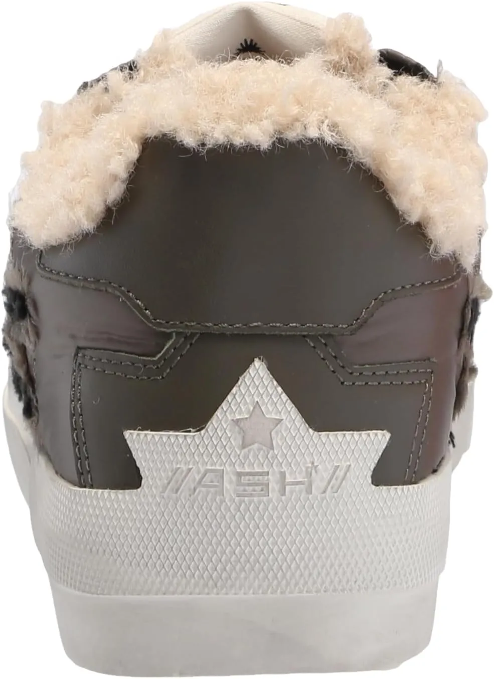 ASH Women's Malibu Bis Fur Lined Sneaker-Stylish, Comfortable, Casual Footwear for Everyday Wear