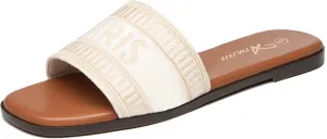 Athlefit Women's Flat Sandals Comfortable Slide Sandals Dressy Summer 2025
