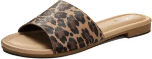 ATHMILE Sandals for Women 2025 One Band Womens Sandals Dressy Open Toe Flats Summer Slides for Casual Party Cute Beach