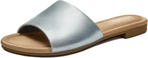 ATHMILE Sandals for Women 2025 One Band Womens Sandals Dressy Open Toe Flats Summer Slides for Casual Party Cute Beach