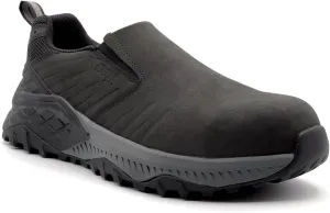 Avenger Work Boots Men's Summit Trail Moc Ct Industrial Shoe, Black, 17 X-Wide