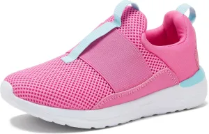 Avia Avi-Play Slip On Boys and Girls Sneakers - Lightweight Tennis, Athletic, No Tie Girls and Boys Shoes - Little and Big Kids Tennis Shoes Size 11-7 - Black, Navy Blue, Grey, White, Pink or Purple