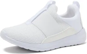 Avia Avi-Play Slip On Boys and Girls Sneakers - Lightweight Tennis, Athletic, No Tie Girls and Boys Shoes - Little and Big Kids Tennis Shoes Size 11-7 - Black, Navy Blue, Grey, White, Pink or Purple