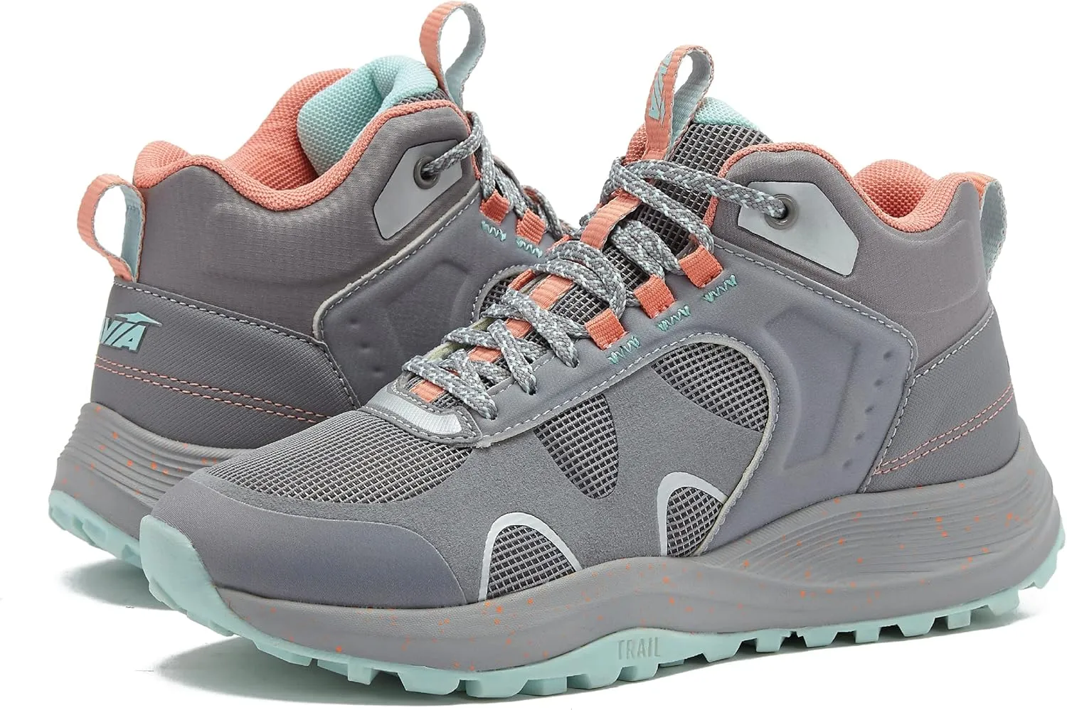Avia Vamp Women’s Mid Top Walking Shoes, Ankle Trail Boots for All Weather