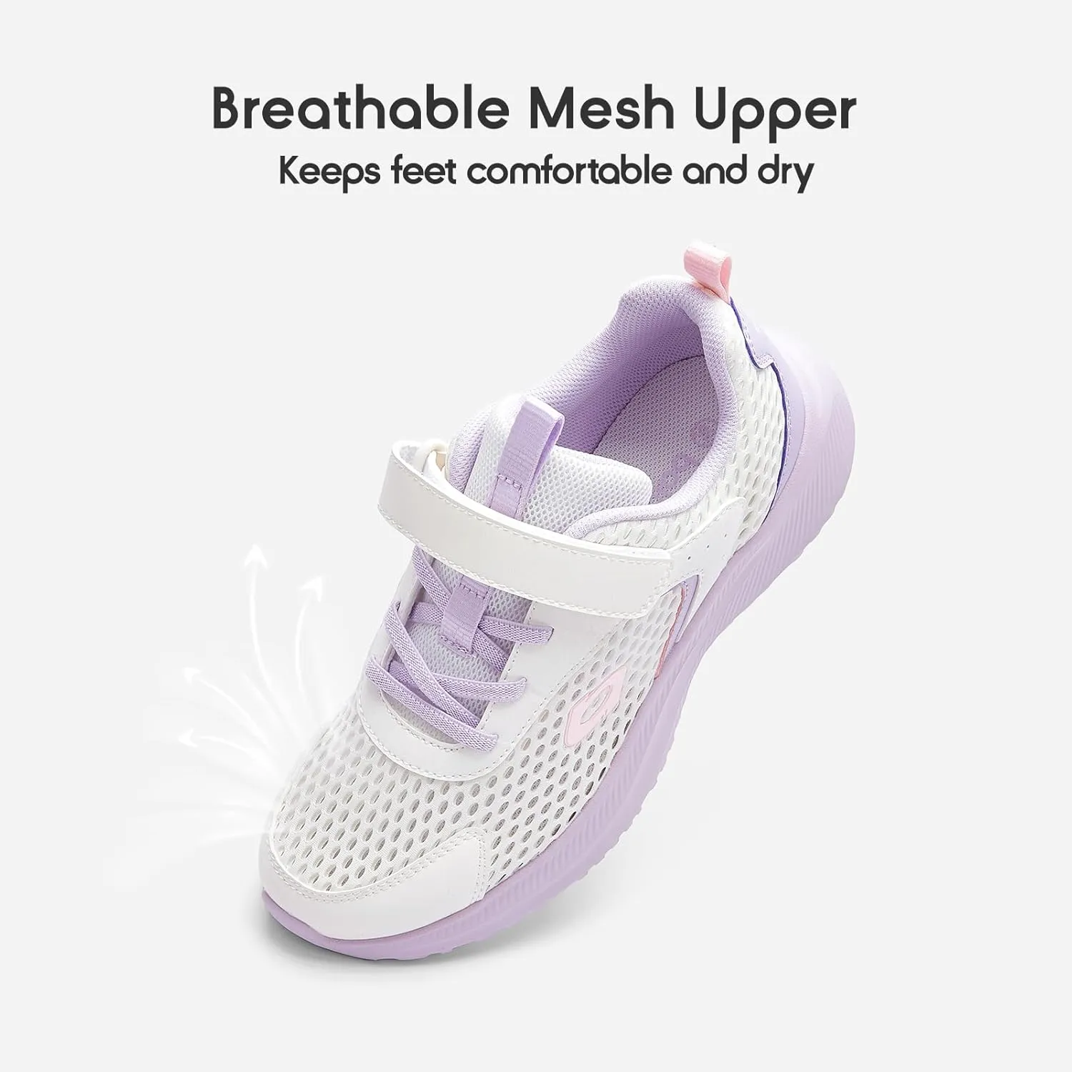 Balabala Kids Sneakers Boys and Girls Fashion Running Tennis Shoes Lightweight Breathable Sport Athletic