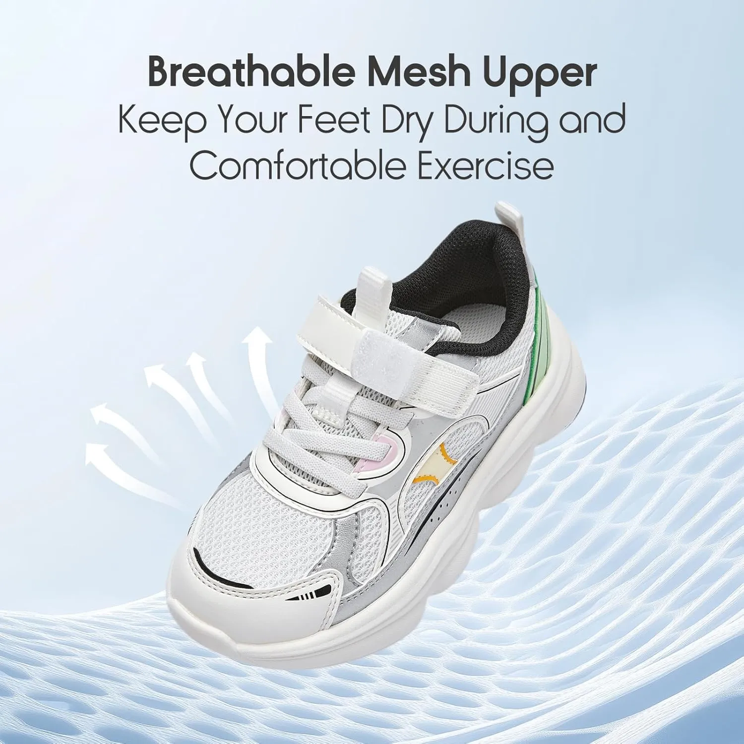 Balabala Kids Sneakers Girls Boys Tennis Shoes Lightweight Breathable Running Athletic Walking Shoes for Toddler/Little Kid/Big Kid