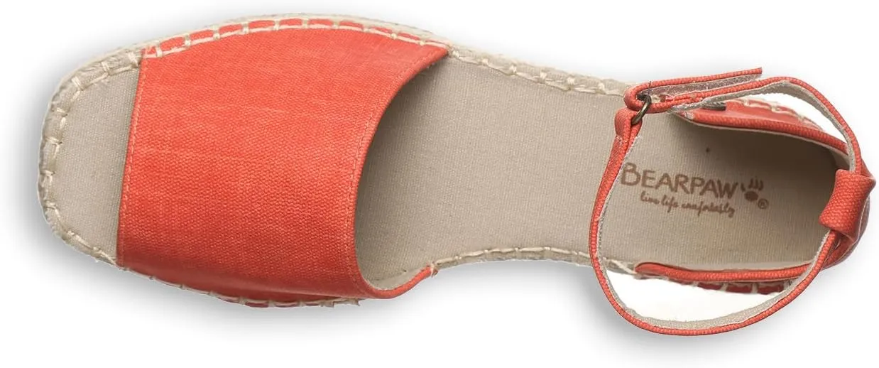 BEARPAW Women's Affogato Sandal | Women's Sandal | Women's Shoe | Comfortable & Lightweight | Multiple Colors & Sizes