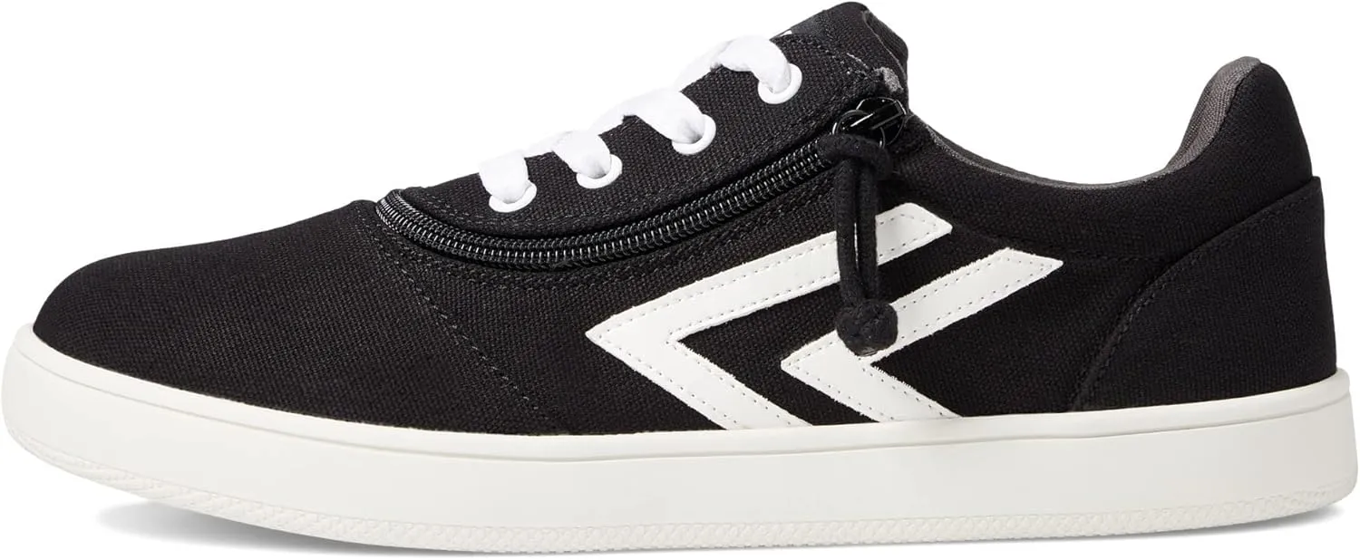 BILLY Footwear CS Sneaker Low Shoes for Kids – Man-Made Construction – Zipper and Lace Closure – Round Toe