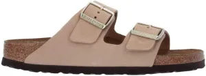 Birkenstock Arizona Nubuck Leather Sandals - Iconic Two-Strap Design with Soft Footbed Comfort - Multiple Colors & Sizes