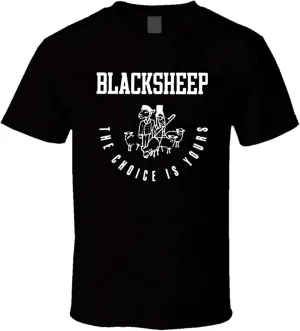 Black Sheep Music Album Rap Retno Men's T-Shirt Unisex Black Clothing Tee